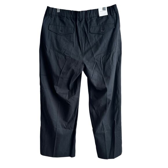 Banana Republic The Everyday Wide Leg Pant Black L 713473 - Picture 6 of 12